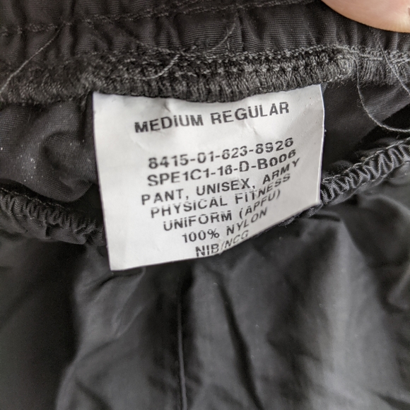 Army Medium/Reg Physical fitness Pants Unisex - Picture 4 of 4